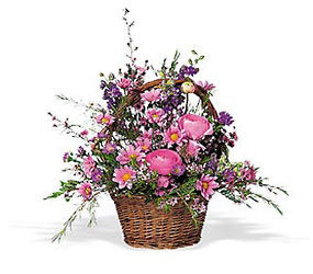Basket of Spring from Sharon Elizabeth's Floral Designs in Berlin, CT