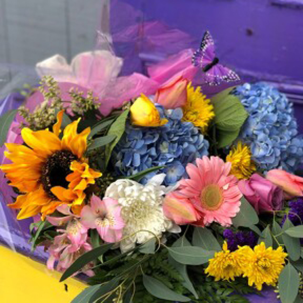 Fresh Wrap Flowers - Premium from Sharon Elizabeth's Floral Designs in Berlin, CT